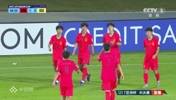 U17国足第49分钟打破僵局!贺炜:国足断球瞬间配合非常默契!